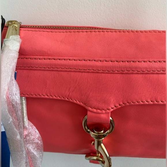 Rebecca Minkoff Mini Mac In Watermelon New With Tag - Picture 6 of 11